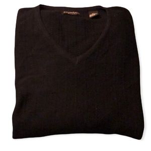 Wool V-neck sweater